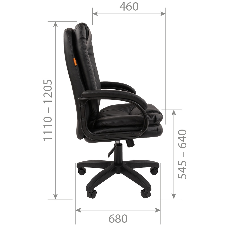 Офисное кресло CHAIRMAN 668LT NEW, экокожа, бежевый